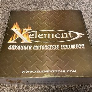 Xelement motorcycle boots